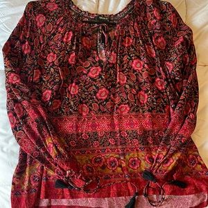 Floral forever 21 blouse